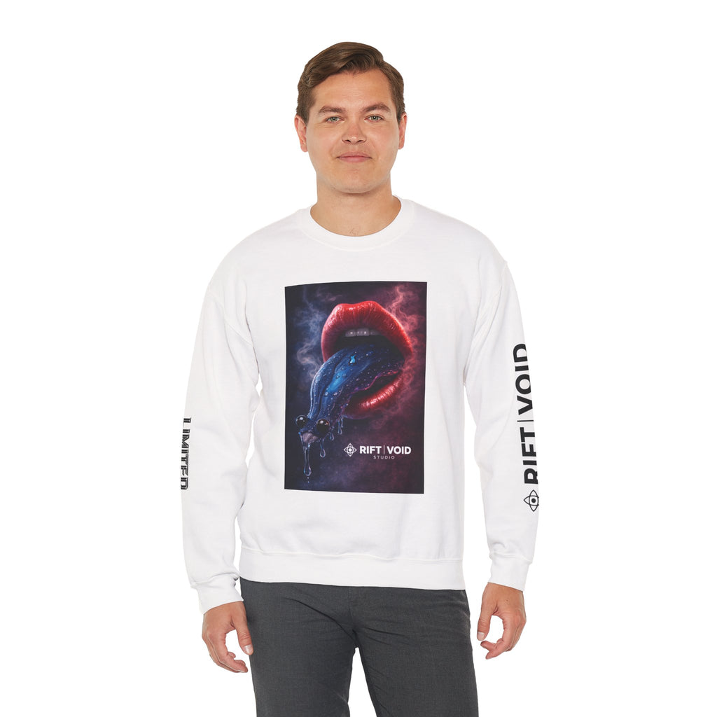 Toxic Drip Heavy Unisex Crew Neck Sweatshirt