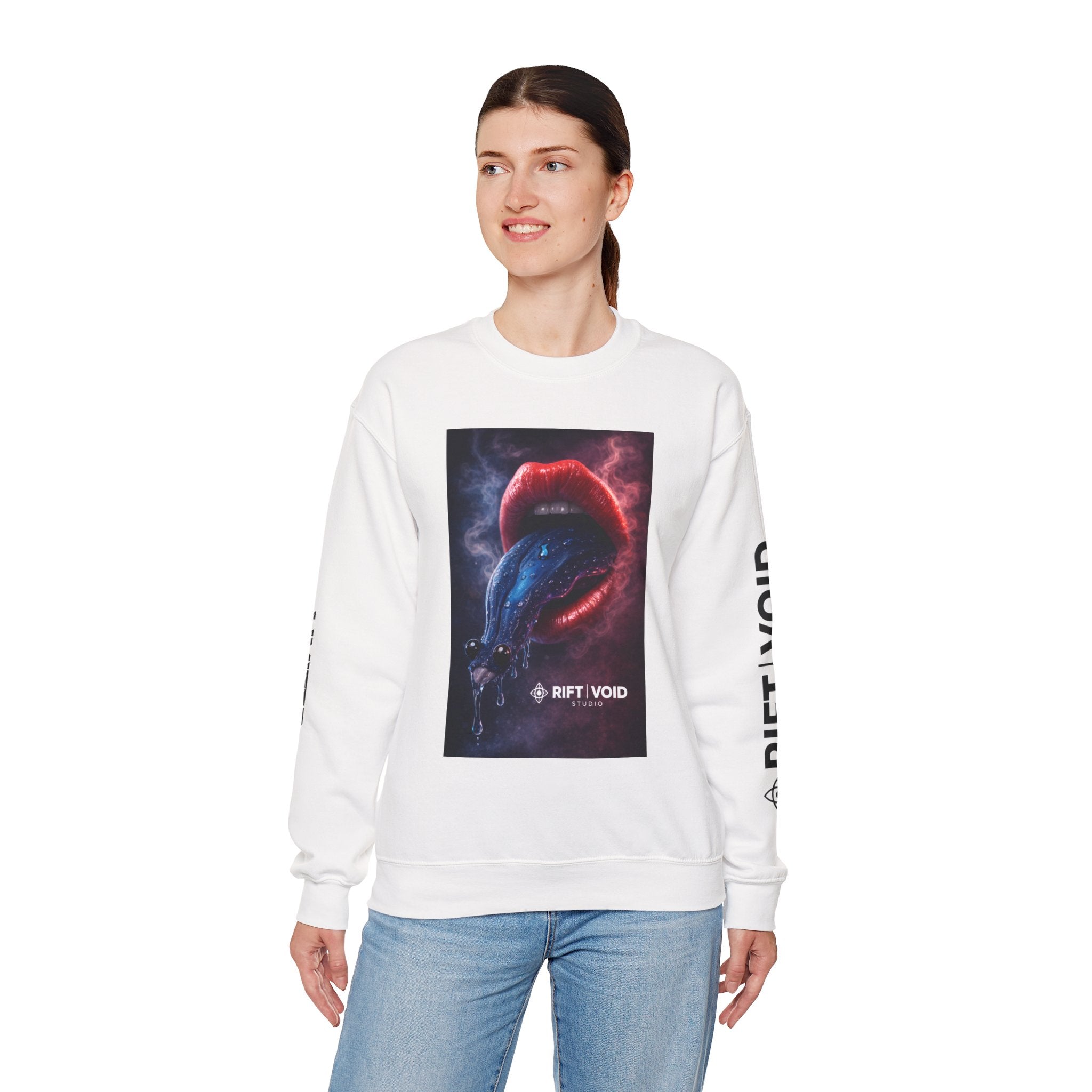 Toxic Drip Heavy Unisex Crew Neck Sweatshirt