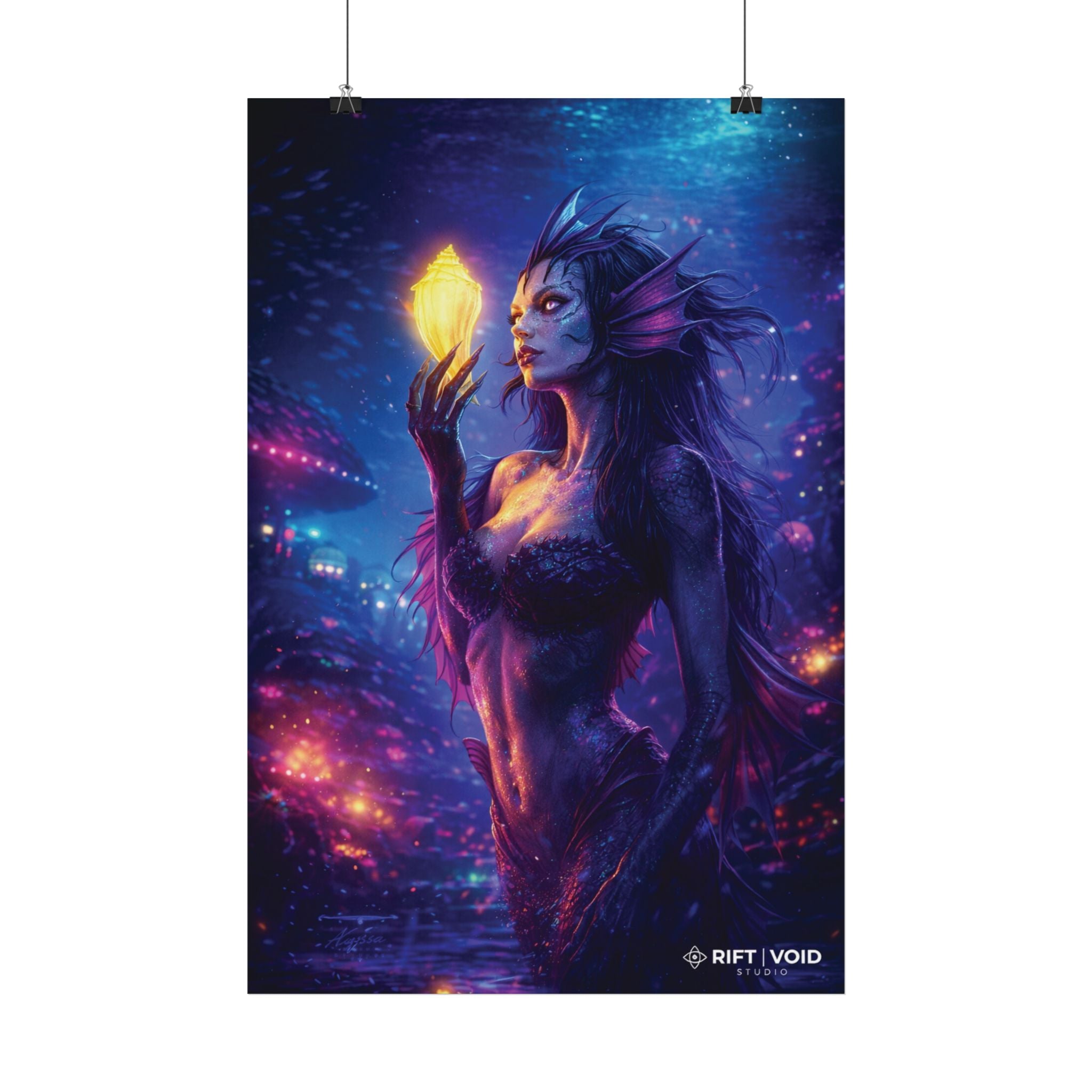Satin Poster — Deep Void Siren [Edición Limitada]