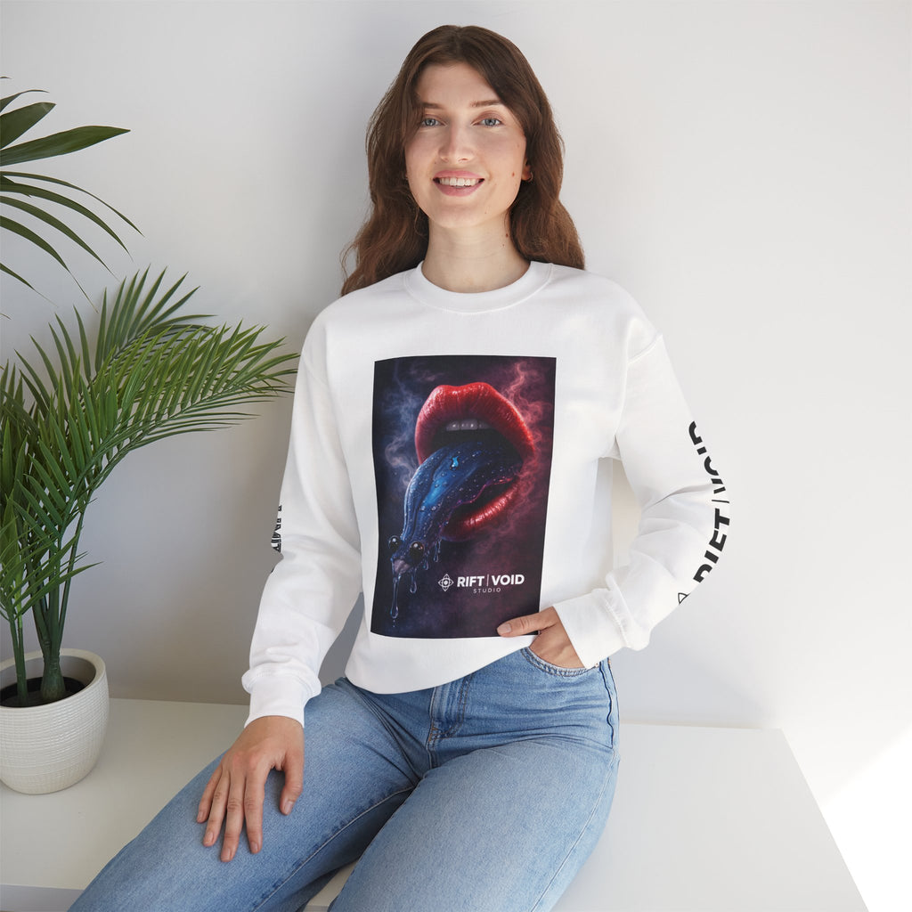 Toxic Drip Heavy Unisex Crew Neck Sweatshirt