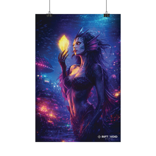 Satin Poster — Deep Void Siren [Edición Limitada]